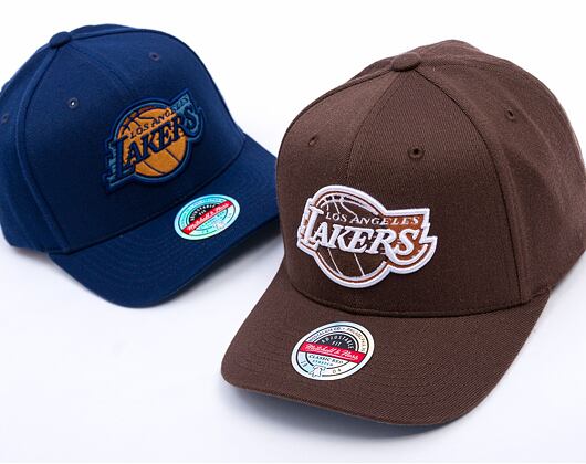 Kšiltovka Mitchell & Ness - Los Angeles Lakers - Fashion Classic Red - Brown