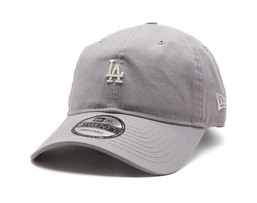 Kšiltovka New Era - MLB Mini Logo Washed 9TWENTY - LA Dodgers - Grey