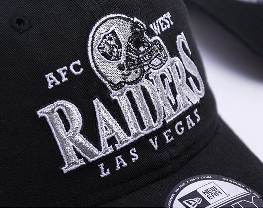 Kšiltovka New Era - NFL Helmet 9TWENTY - Las Vegas Raiders - Black