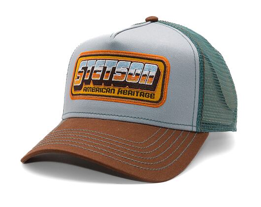 Kšiltovka Stetson - Trucker Cap Chrome - 62