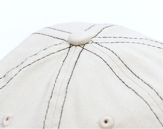 Kšiltovka New Era - Branded Contrast stitch 9TWENTY - Ivory / Black