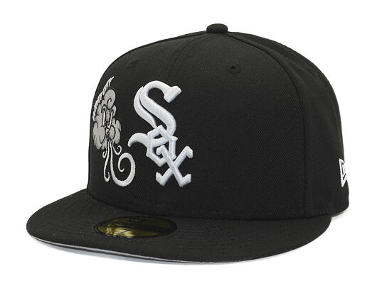 Kšiltovka New Era - MLB Food Icon 59FIFTY - Chicago White Sox - Black / White