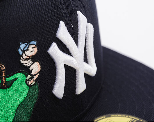 Kšiltovka New Era - MLB Food Icon 59FIFTY - NY Yankees - Navy / White