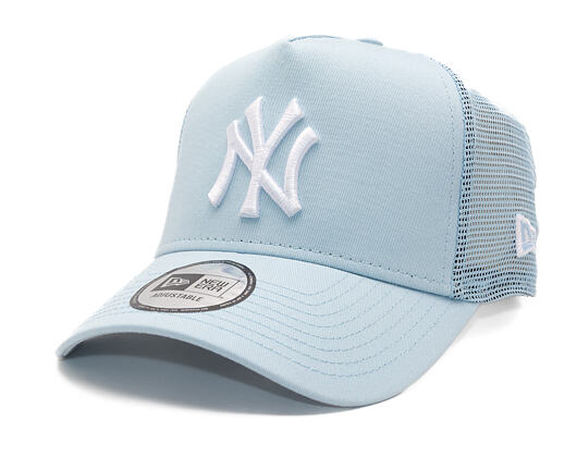 Kšiltovka New Era - MLB League Essential 9FORTY Trucker - NY Yankees - Blue / White