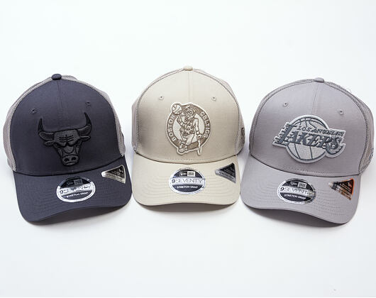 Kšiltovka New Era - NBA Tonal 9SEVENTY Stretch-Snap - LA Lakers - Grey