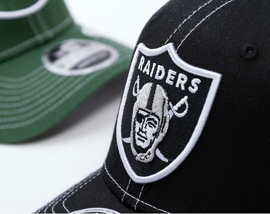 Kšiltovka New Era - NFL Contrast Stitch 9SEVENTY Stretch-Snap - Las Vegas Raiders - Black