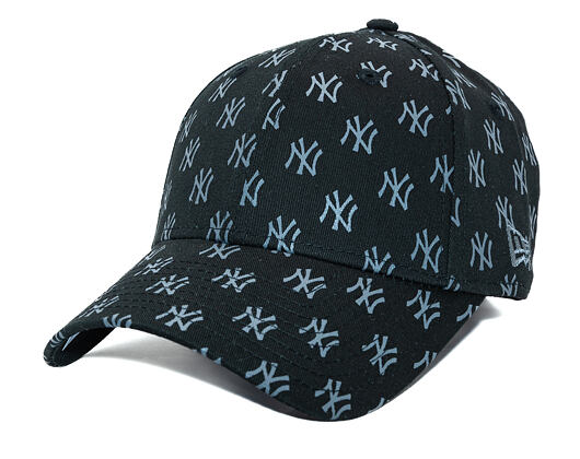 Dámská Kšiltovka New Era - MLB Monogram 9FORTY - NY Yankees - Black / Grey