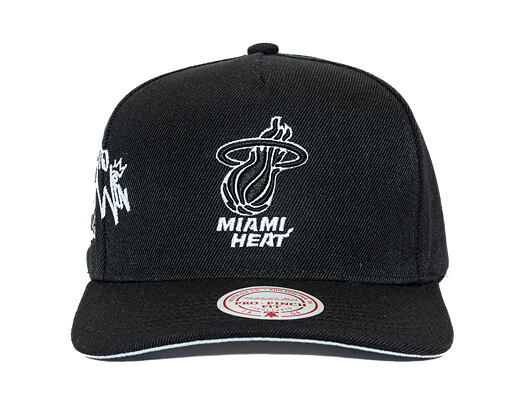 Kšiltovka Mitchell & Ness - NBA Born To Win Pro Snapback - Miami Heat - Black