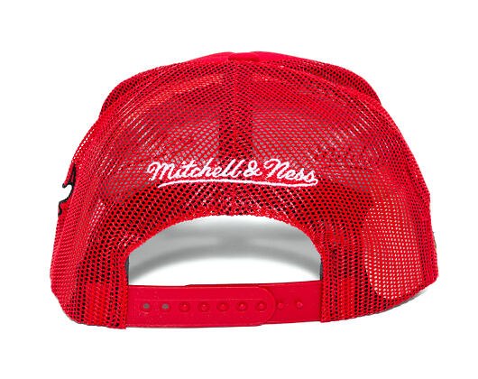 Kšiltovka Mitchell & Ness - NBA Big Champ Trucker - Chicago Bulls - Red