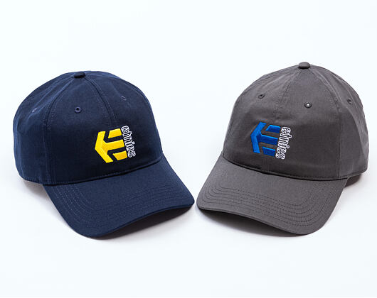 Kšiltovka Etnies - Corp Combo Snapback - Navy/Yellow/White