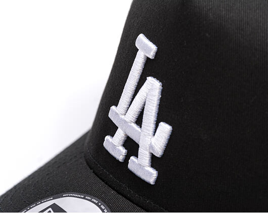 Kšiltovka New Era - MLB League Essential 9FORTY A-Frame - LA Dodgers - Black / White
