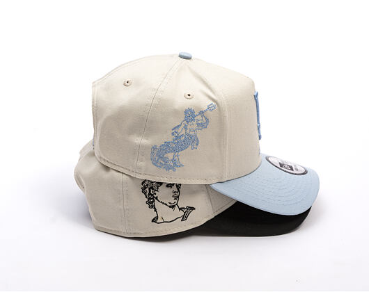 Kšiltovka New Era - MLB Mythical 9FORTY A-Frame - NY Yankees - Ivory / Black