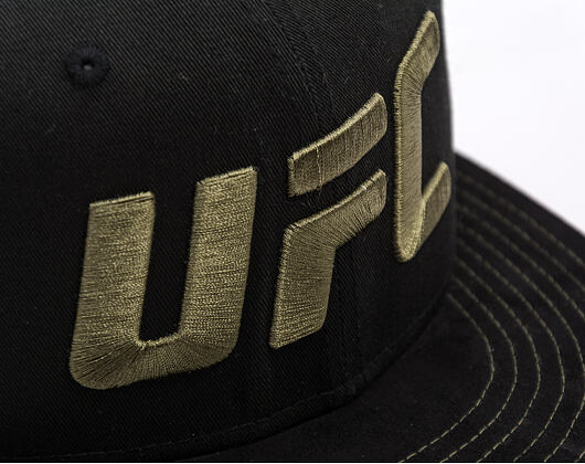 Kšiltovka New Era - UFC MMA 9FIFTY Suede - Black / Olive