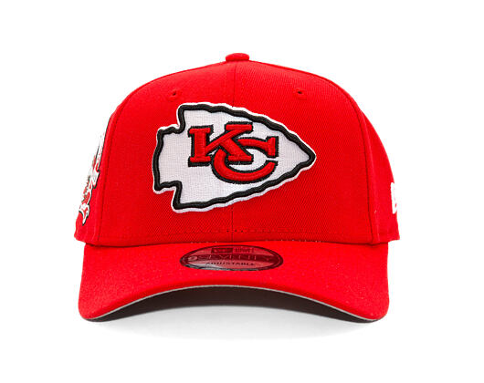Kšiltovka New Era - NFL Anniversary Patch 9SEVENTY Stretch-Snap - Kansas City Chiefs - Red