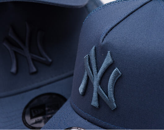 Dětská Kšiltovka New Era - MLB League Essential 9FORTY Trucker - NY Yankees - Muted Indigo