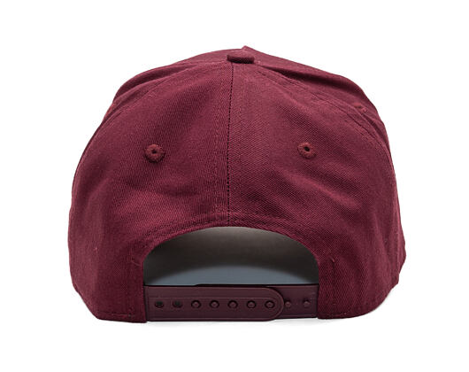Kšiltovka New Era - Buffalo Distressed Patch 9FORTY A-Frame - Burgundy