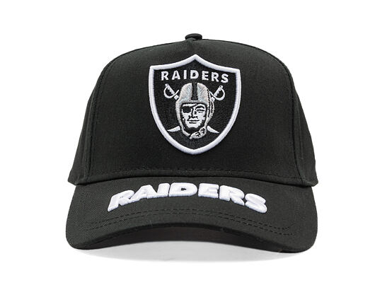 Kšiltovka New Era - NFL Visor Hit 9FORTY A-Frame - Las Vegas Raiders - Black