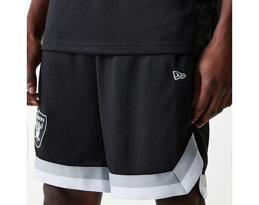 Kraťasy New Era - NFL Mesh Shorts - Las Vegas Raiders - Black