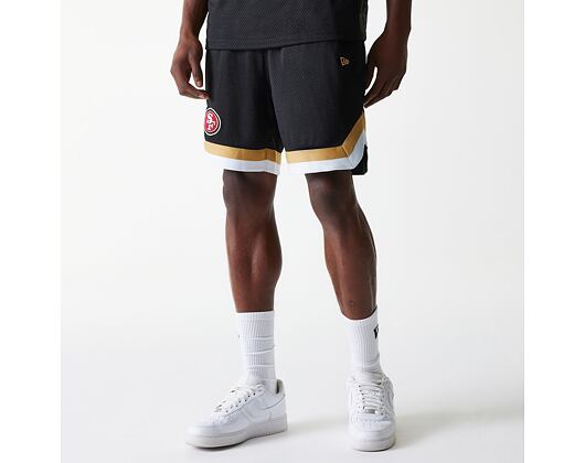 Kraťasy New Era - NFL Mesh Shorts - SF 49ers - Black