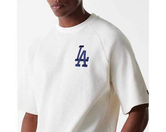 Triko New Era - MLB Waffle Tee - LA Dodgers - Grey