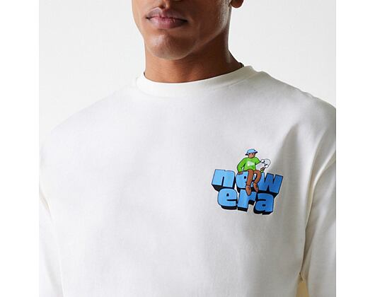 Triko New Era - Store Graphic Tee - Off White
