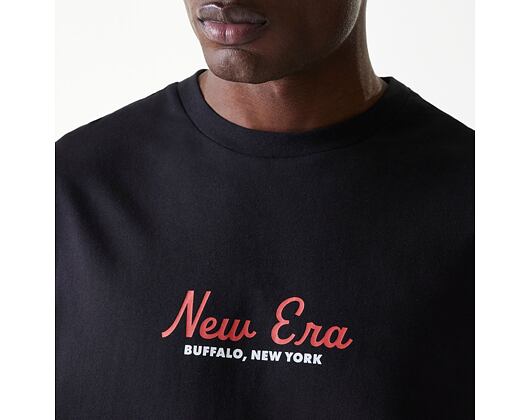 Triko New Era - Wild Graphic Tee - Black