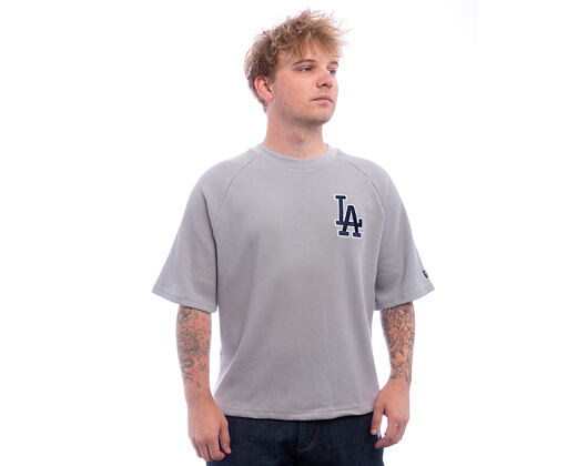 Triko New Era - MLB Waffle Tee - LA Dodgers - Grey