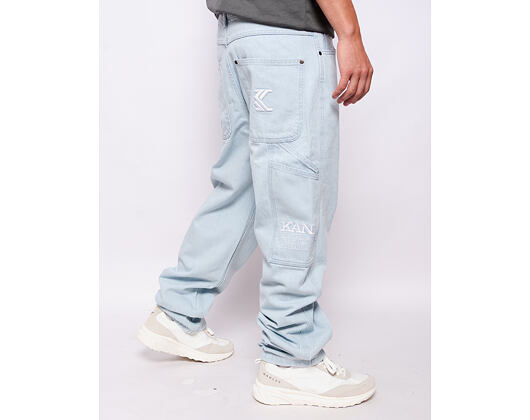 Džíny Karl Kani - Retro Baggy Workwear Denim bleached blue