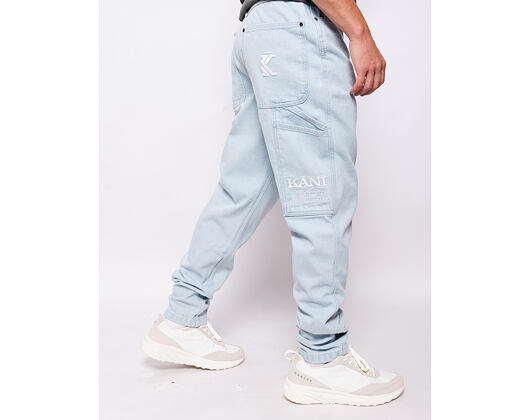 Džíny Karl Kani - KK Retro Tapered Workwear Denim bleached blue