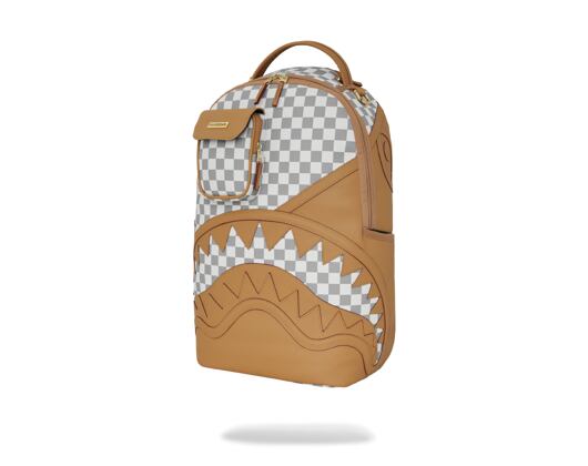 Sprayground - House Of Cream Check Dlx Backpack 