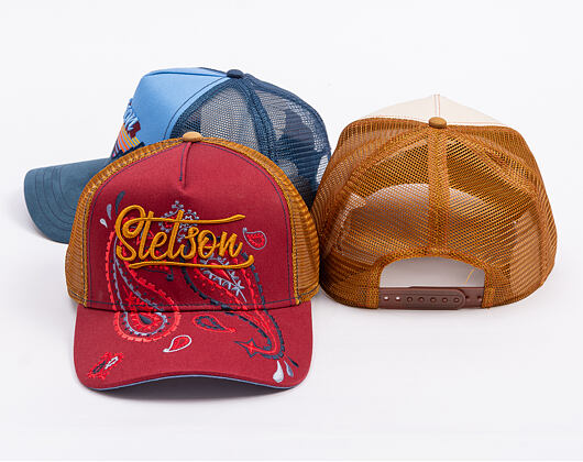 Kšiltovka Stetson - Trucker Cap Paisley - 88