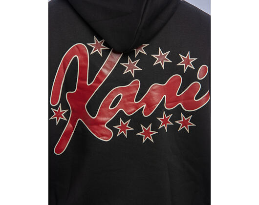 Mikina Karl Kani - Signature Star Print Os Hoodie - Black