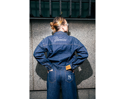Dámská Bunda New Era - MLB Regular Denim Jacket - NY Yankees - Indigo