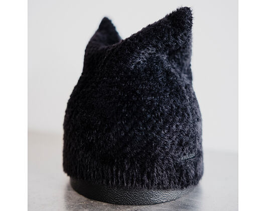 Kangol - Faux Fur Pointed Beanie - Black
