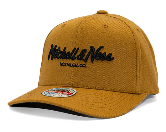 Kšiltovka Mitchell & Ness - Pinscript Classic Red - Own Brand - Mustard/Black