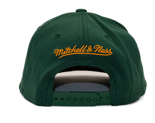 Kšiltovka Mitchell & Ness - Pinscript Classic Red - Own Brand - Green/Orange