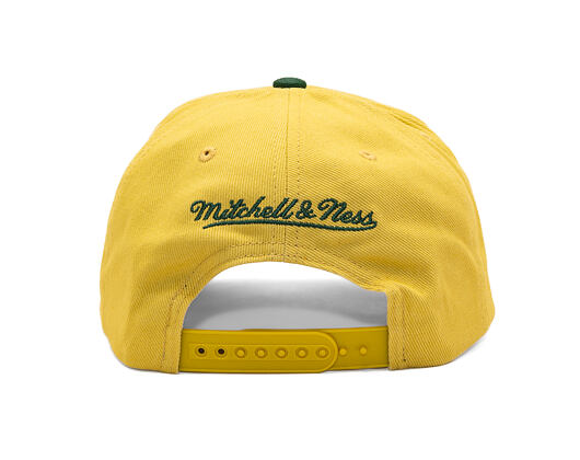 Kšiltovka Mitchell & Ness - Harvest Gold Pro Crown - Chicago Bulls - Gold/Green