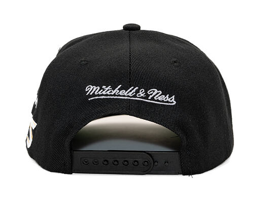Kšiltovka Mitchell & Ness - NHL Busted Pro - Pittsburgh Penguins - Black