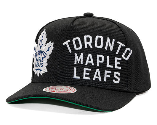 Kšiltovka Mitchell & Ness - NHL Busted Pro - Toronto Maple Leafs - Black