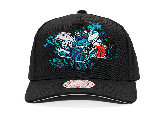 Cap Mitchell & Ness - NBA Tilted Pro Snapback Hwc - Charlotte Hornets - Black