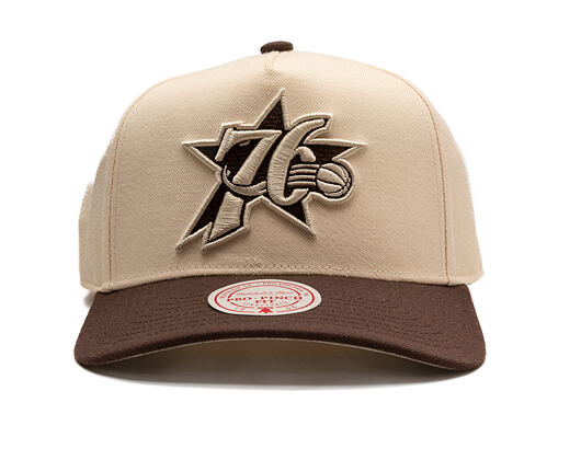 Kšiltovka Mitchell & Ness - NBA Fashion Basic 2T Pro - Philadelphia 76Ers - Cream