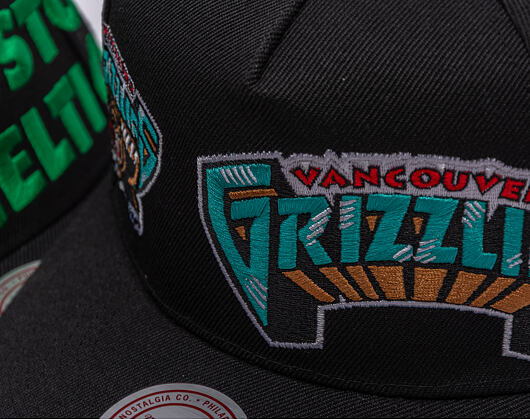 Kšiltovka Mitchell & Ness - NBA Busted Pro HWC - Vancouver Grizzlies - Black