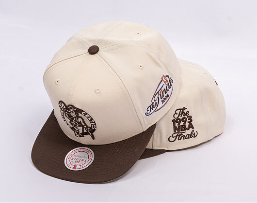 Cap Mitchell & Ness - NBA Fashion Basic 2T Snapback - Boston Celtics - Cream