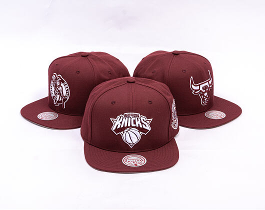 Cap Mitchell & Ness - NBA Fashion Basic Snapback - New York Knicks - Dark Purple