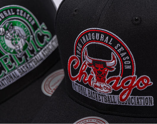 Cap Mitchell & Ness - NBA Inaugural Team Pro Crown - Chicago Bulls - Black