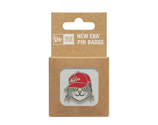 Pin New Era - Branded Cap Pin - Cat - Silver