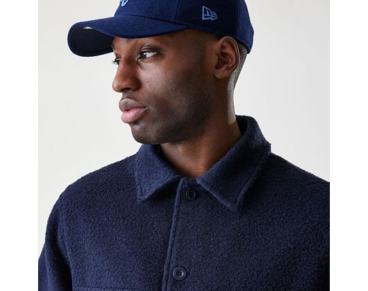 Jacket New Era - Branded Shacket - Navy