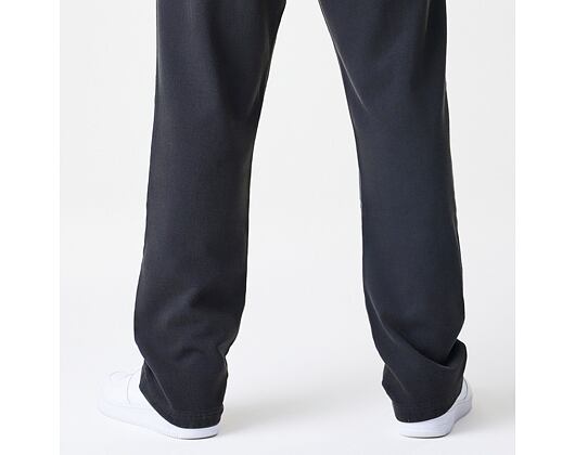 Pants New Era - Branded Washed Straight Sweatpants - Black