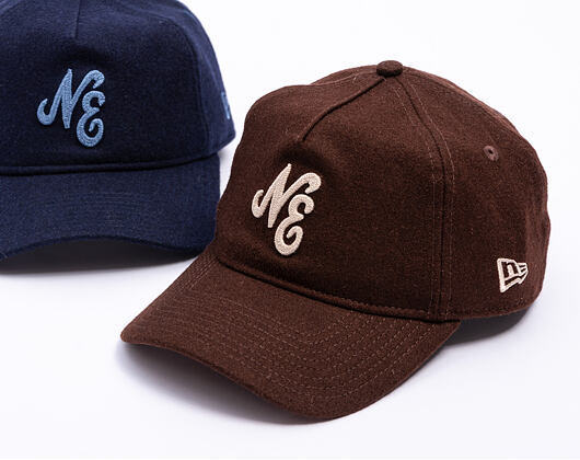 Cap New Era - Branded Melton Wool 9TWENTY - Brown