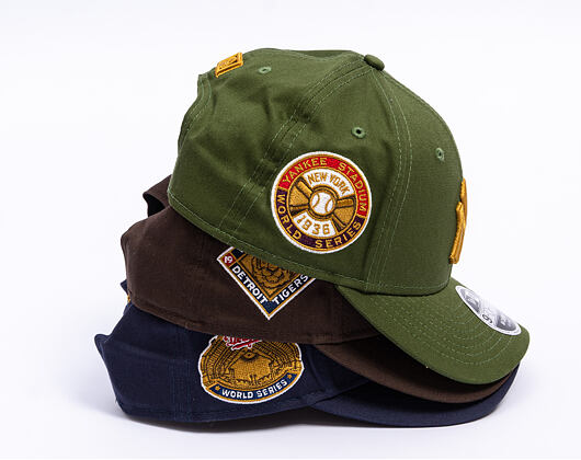 Cap New Era - MLB WS Patch 9FORTY M-Crown - Detroit Tigers - Brown